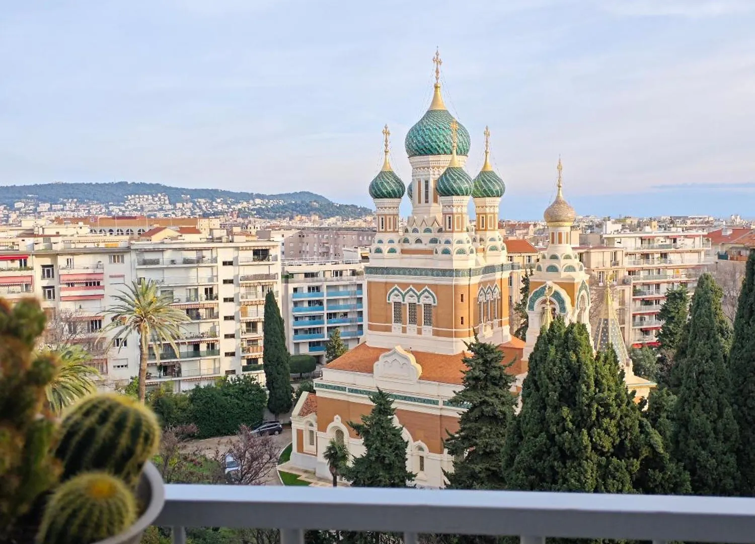 Apartment 3P 72M2 Vue Exceptionnelle Cathedrale St Nicolas Et Mer Nice France